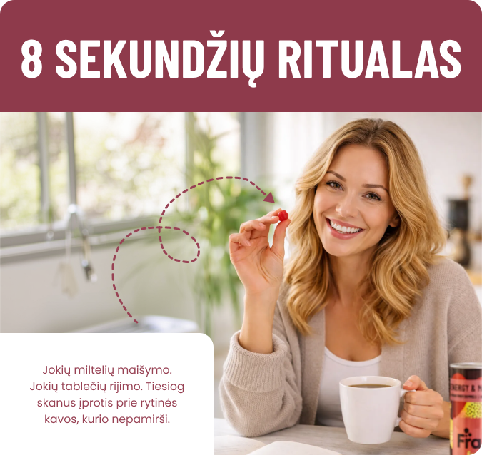 90 DIENŲ METABOLIZMO IR ŽARNYNO BALANSO SISTEMA
